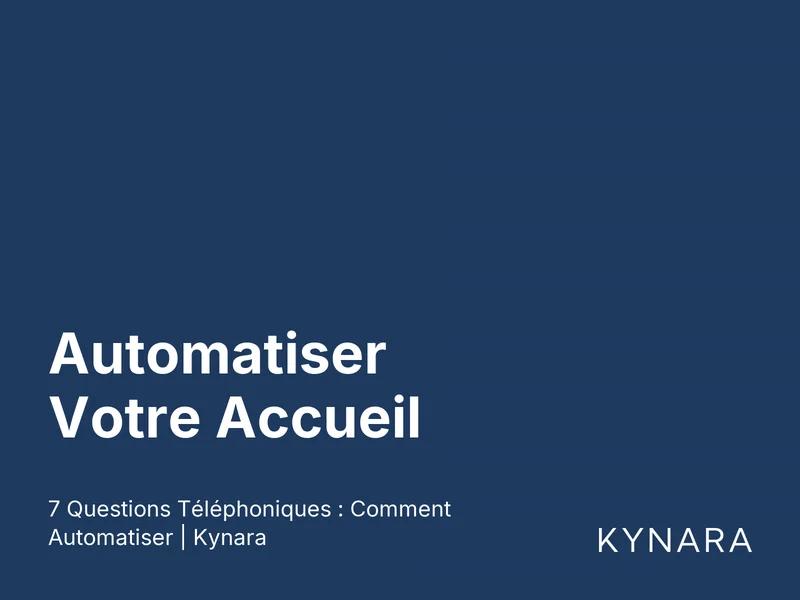 Automatiser Votre Accueil