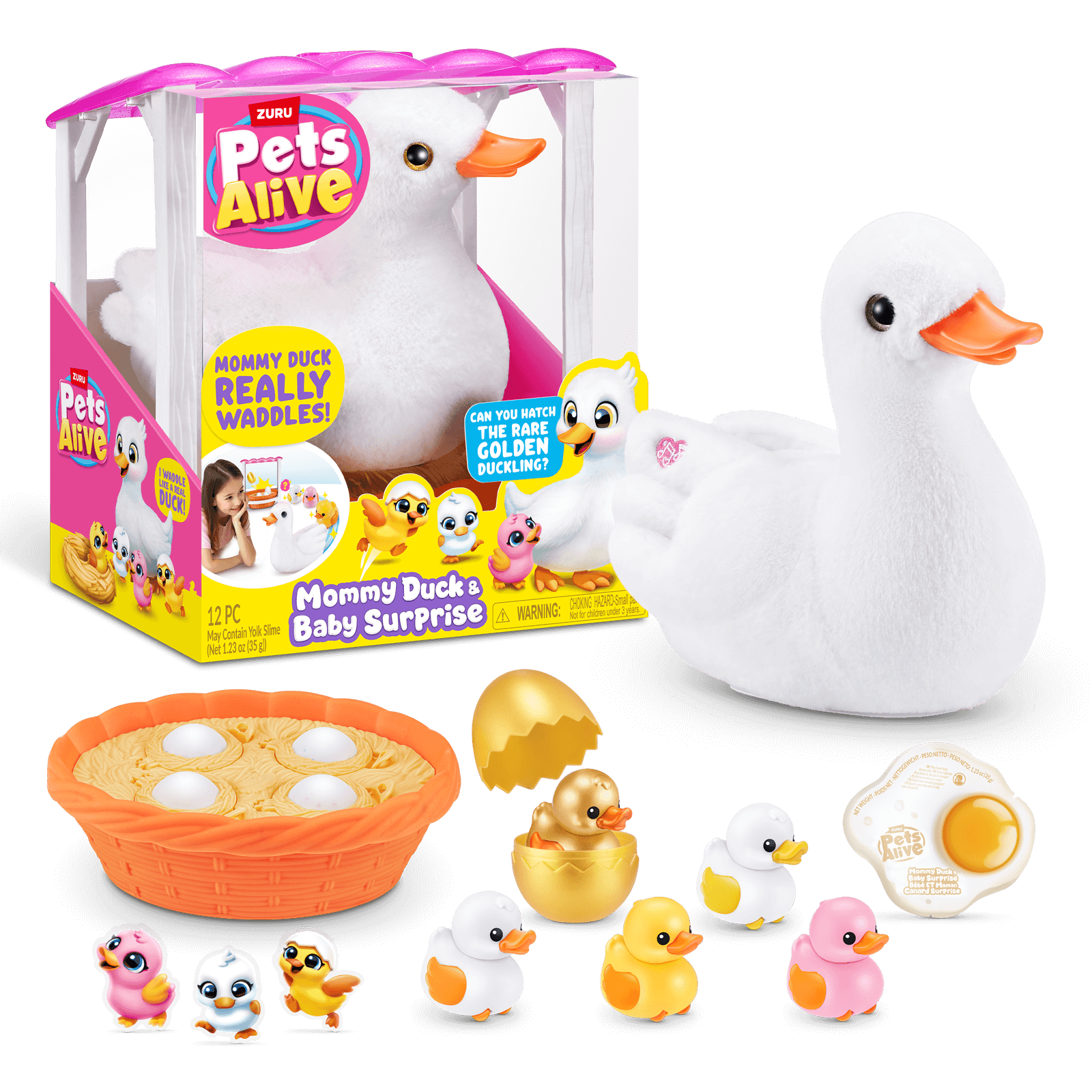 Pets Alive Mommy Duck & Baby Surprise