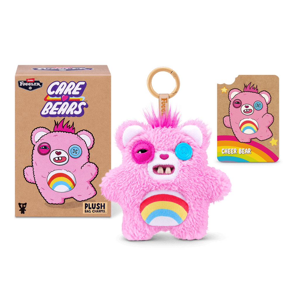 Fuggler Care Bear Keyring 5 Inch