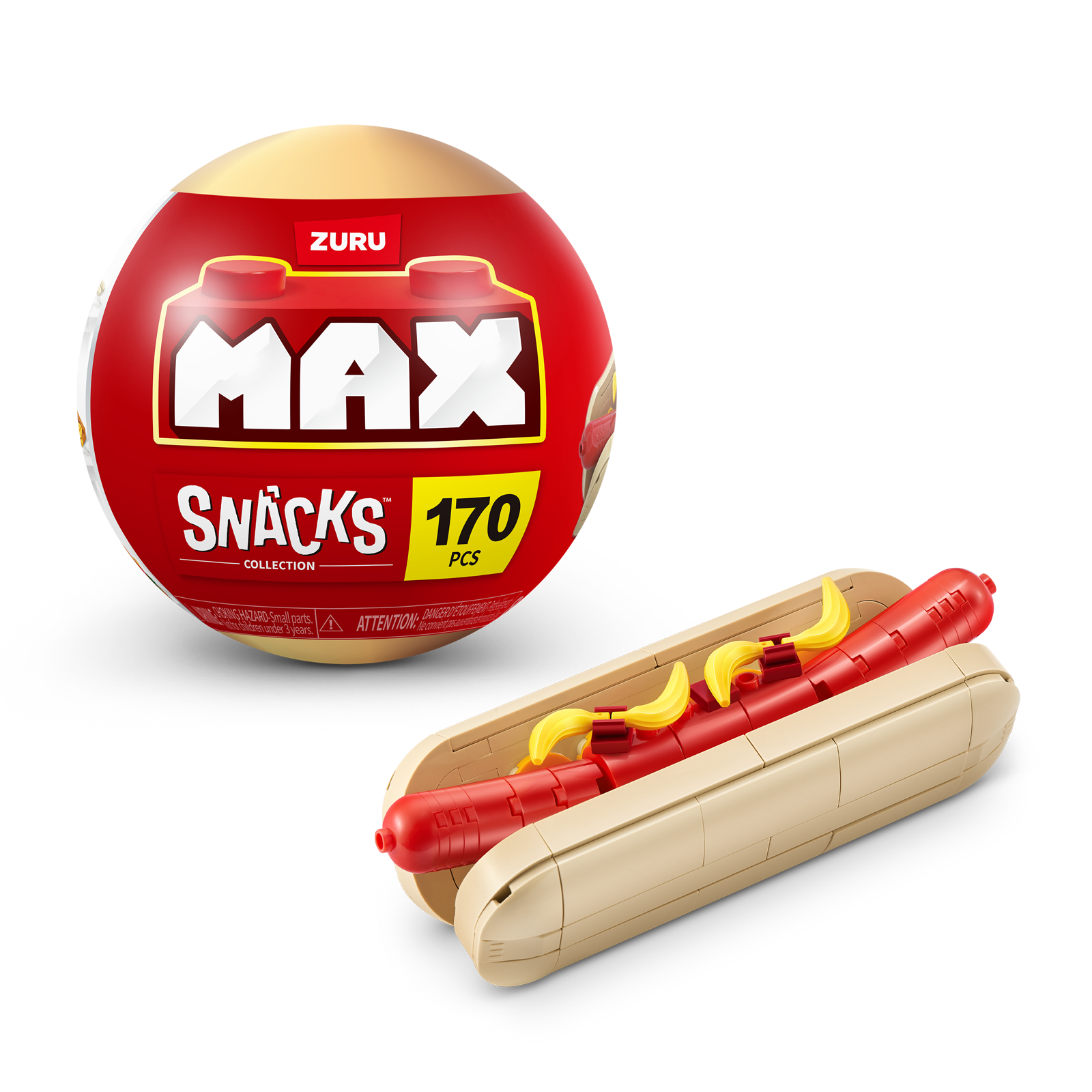 Snacks Building Bricks (Hotdog)