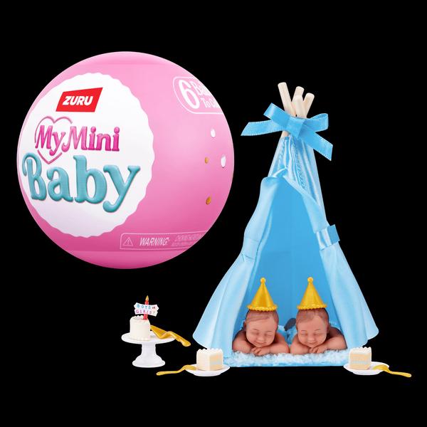 ZURU My Mini Baby Birthday Series 1 capsule and mini baby doll