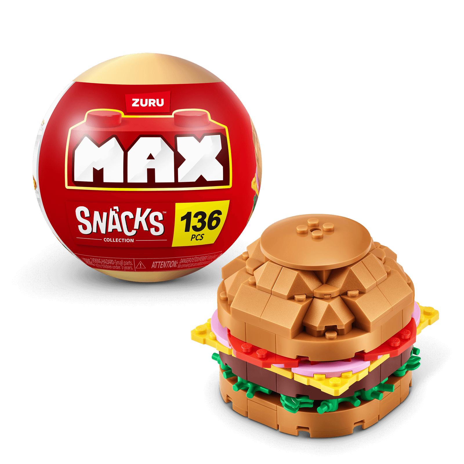 Snacks Building Bricks (Hamburger)