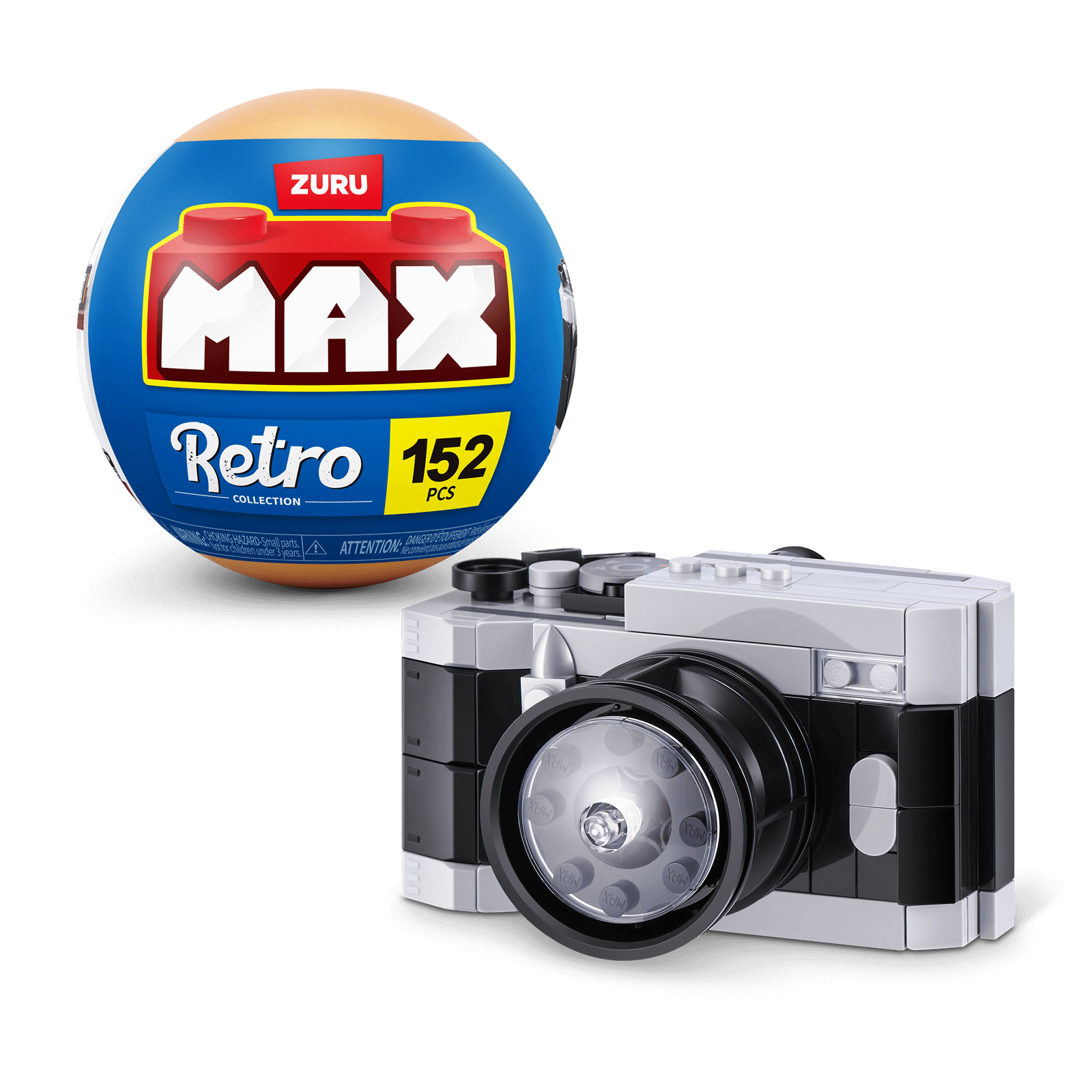 MAX Build More Premium Retro S2 Building Bricks Collection (Camera)