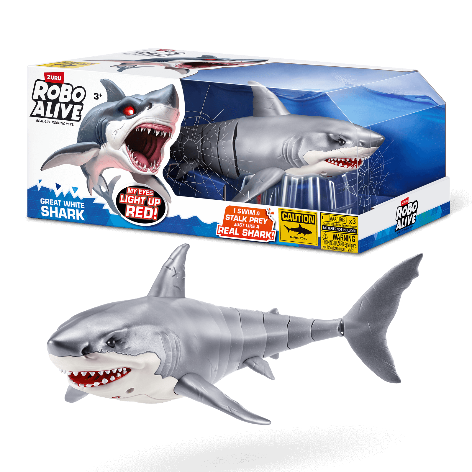 Robo Alive Great White Shark
