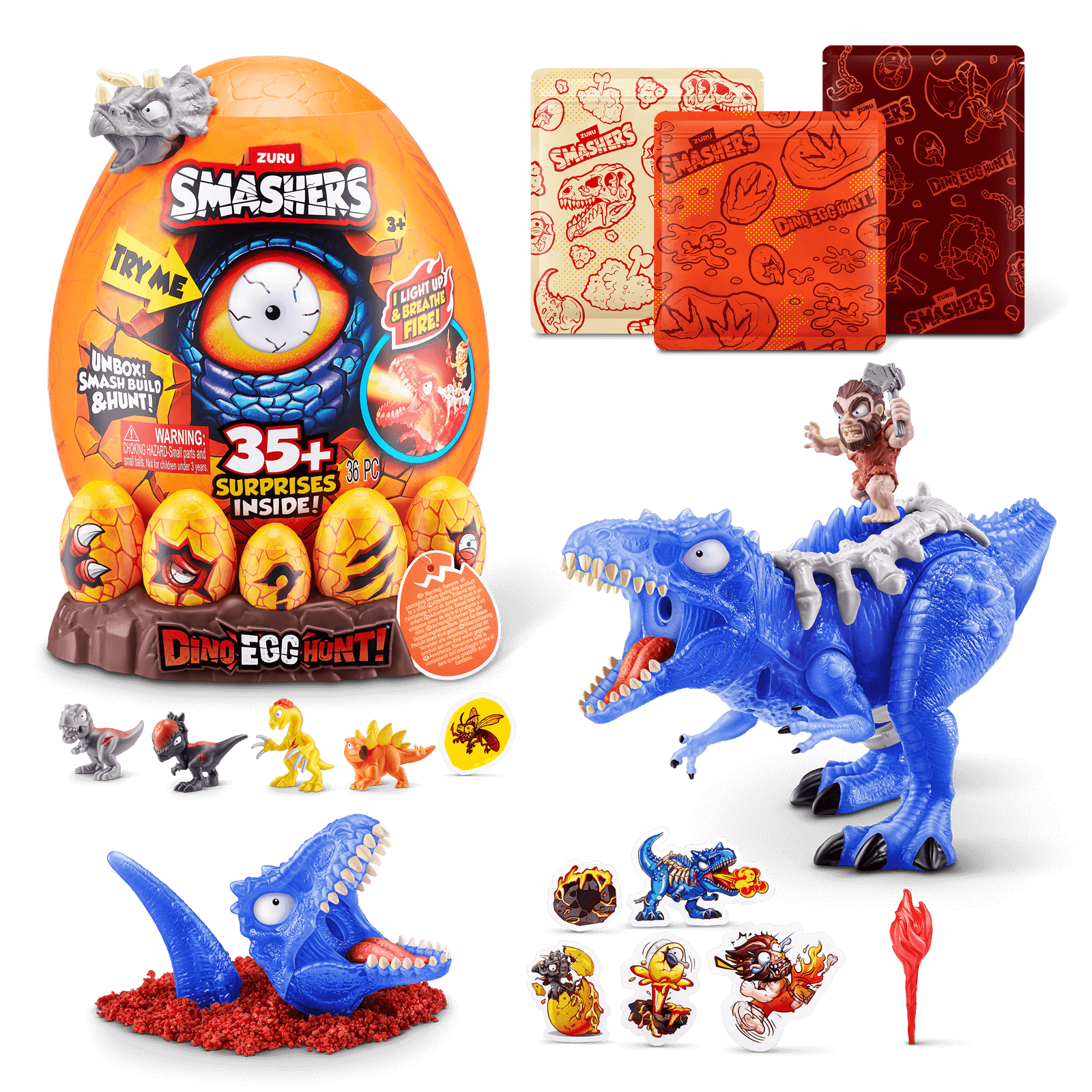 Smashers Dino Egg Hunt by ZURU (GIGANOTOSAURUS)