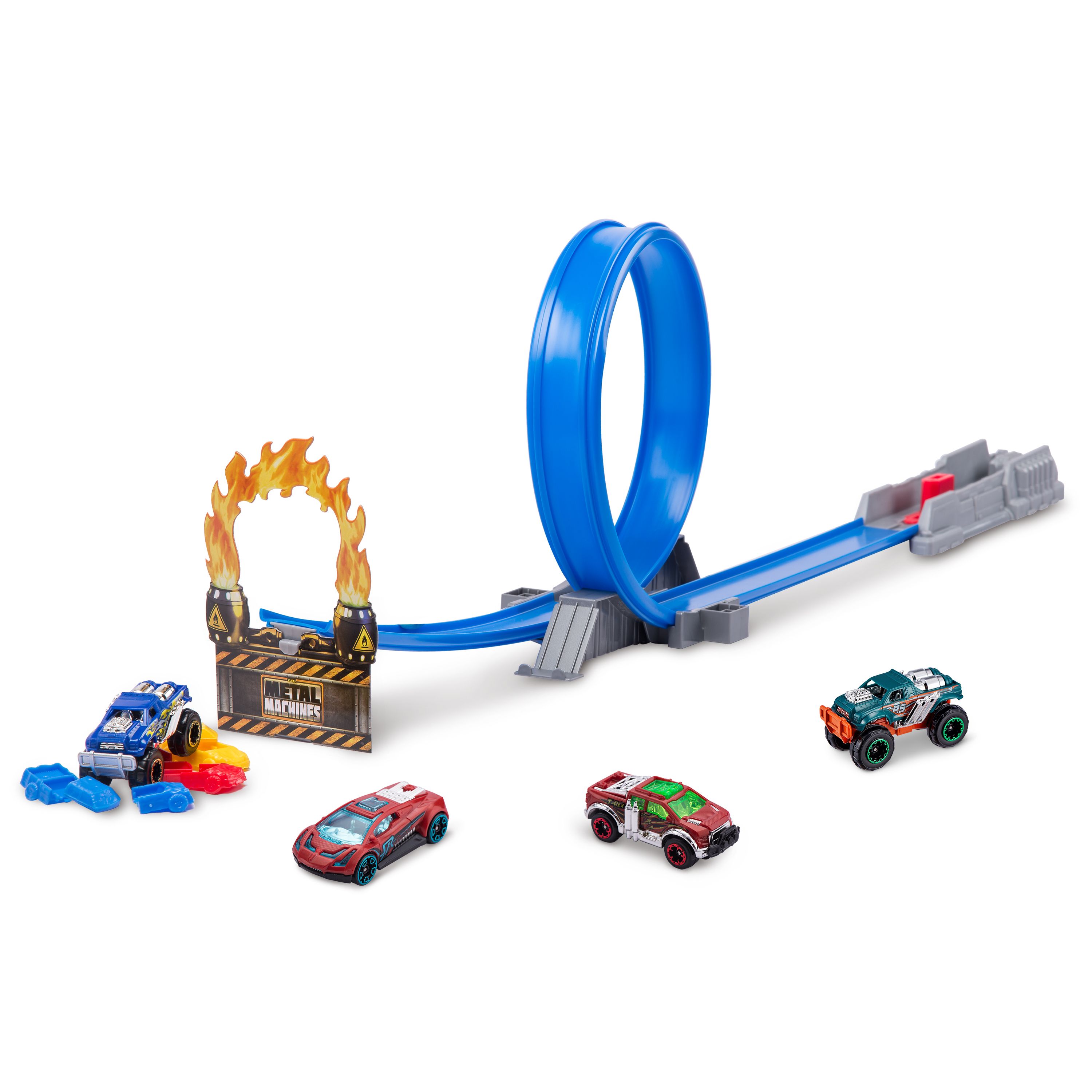 Hot wheels metal store machines track