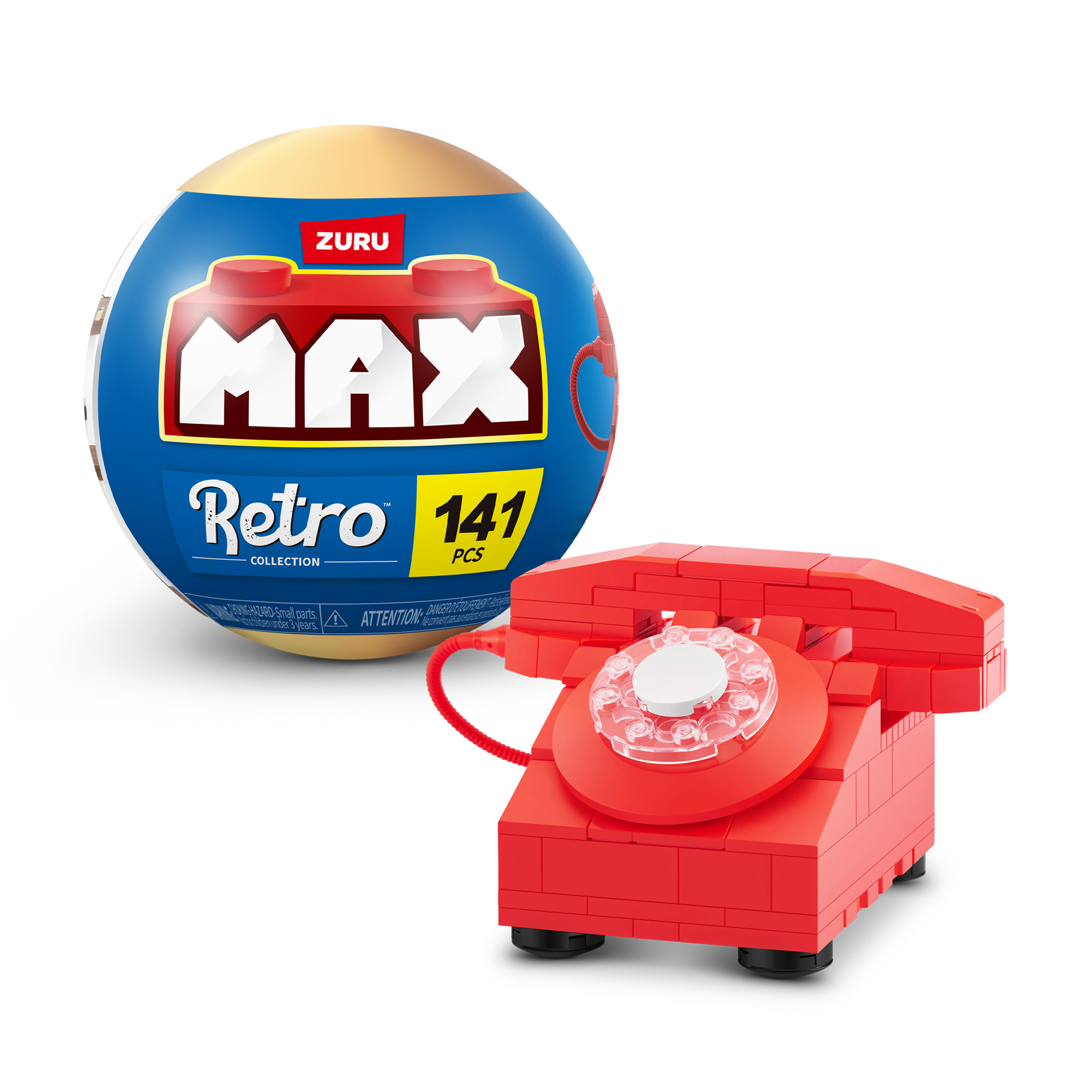 Retro Building Bricks (Telephone)