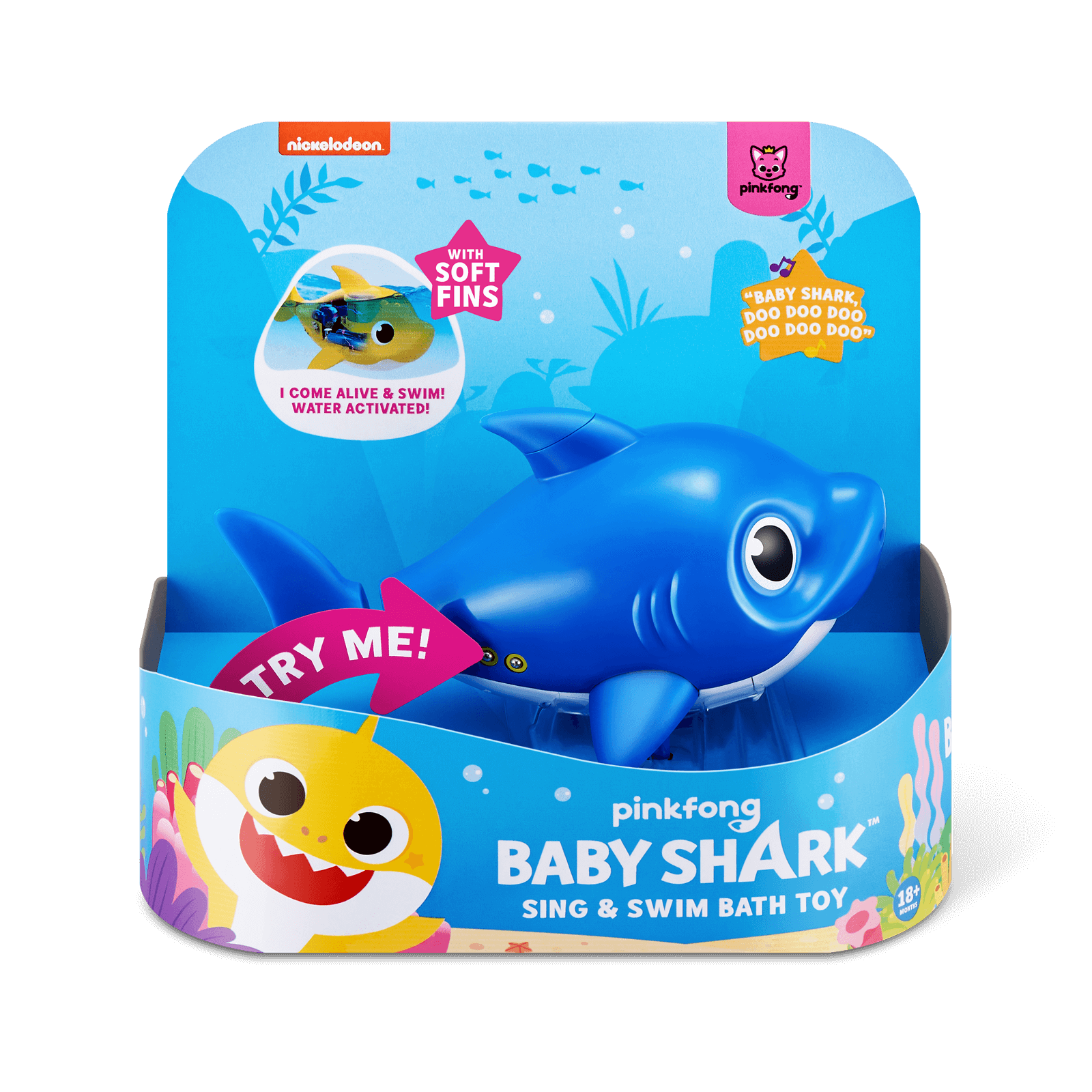 Junior Mini Baby Shark Bath Toy