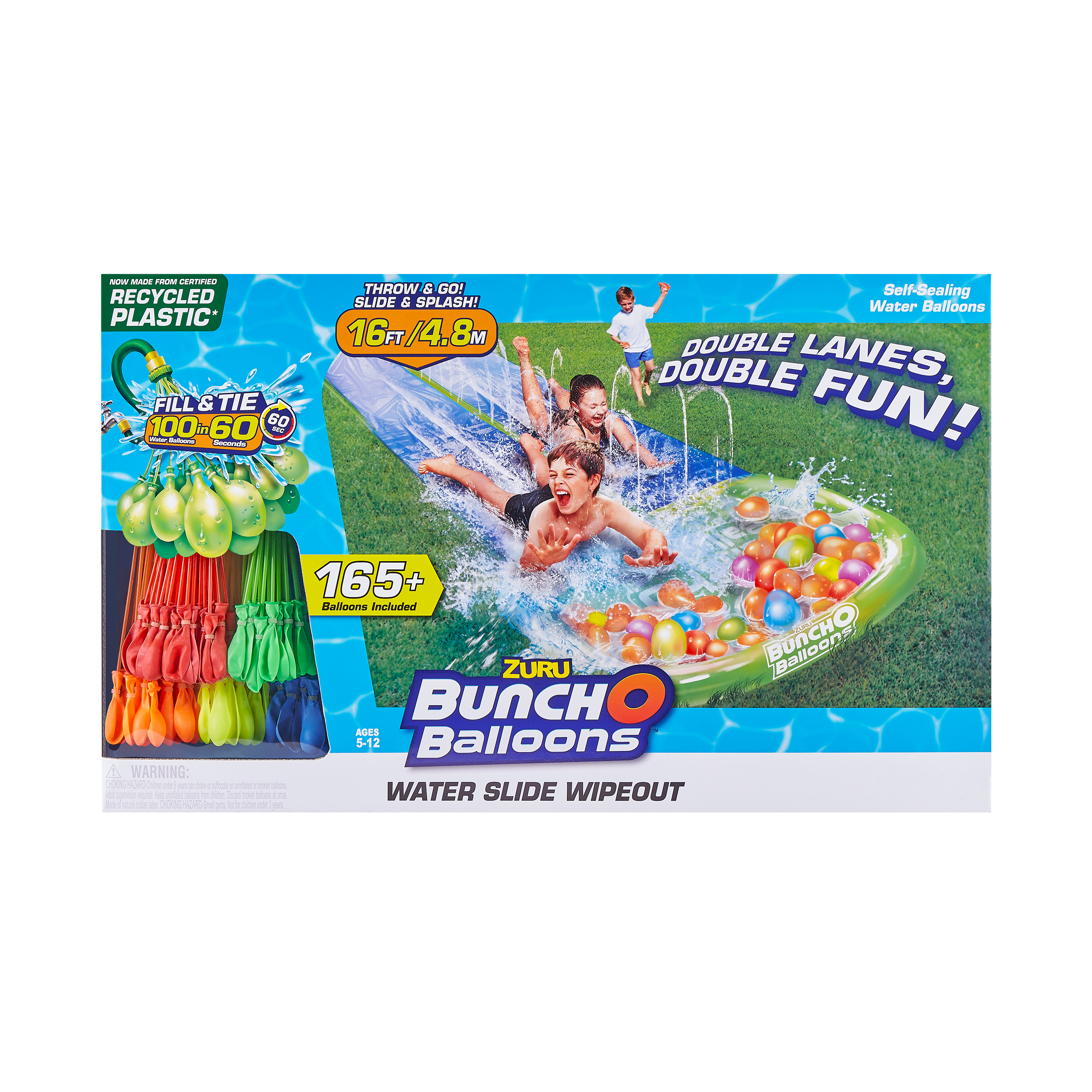 Water Slide Wipeout | Bunch O Balloons | ZURU Toys