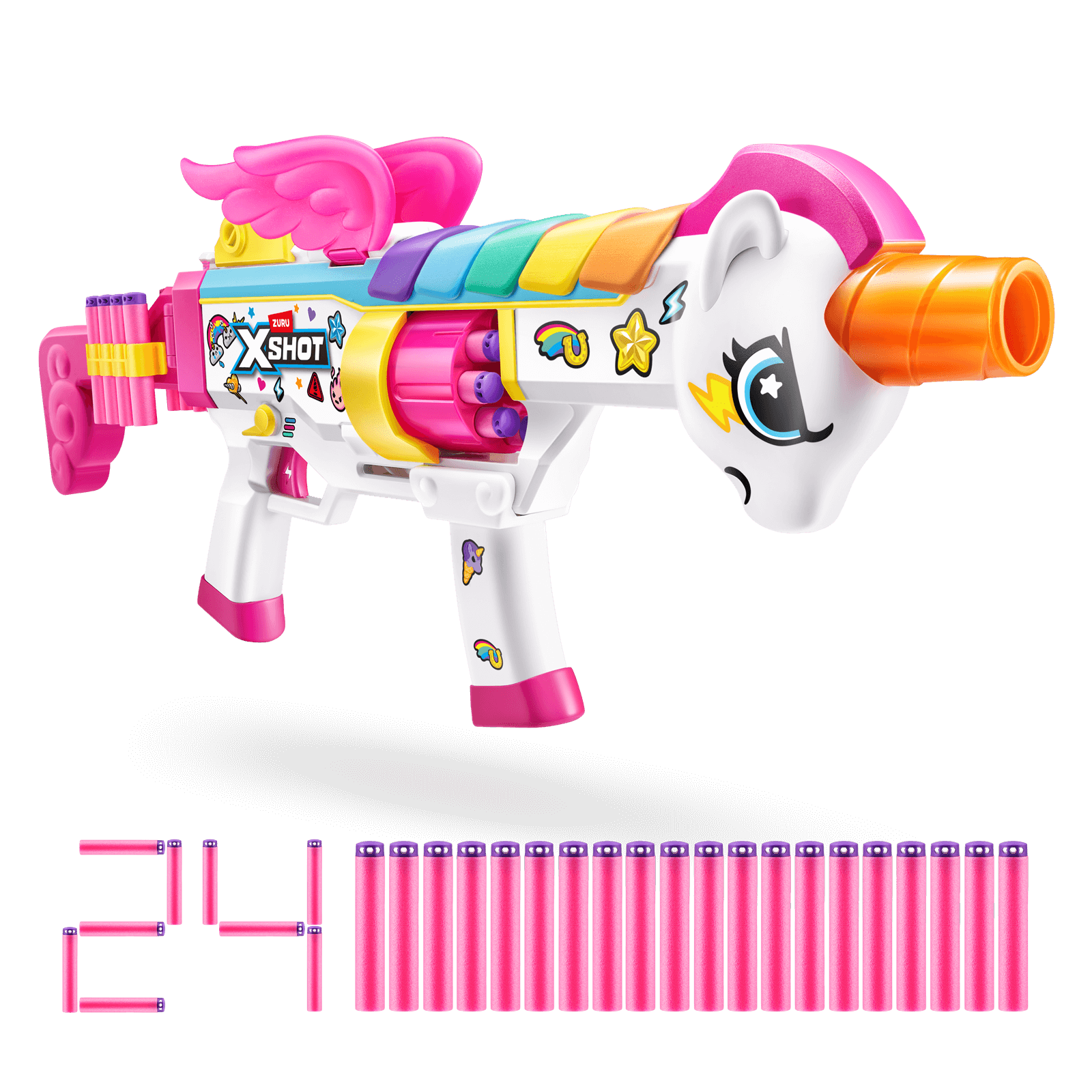 XSHOT Big Rizz Blastercorn Blaster (24 Darts)