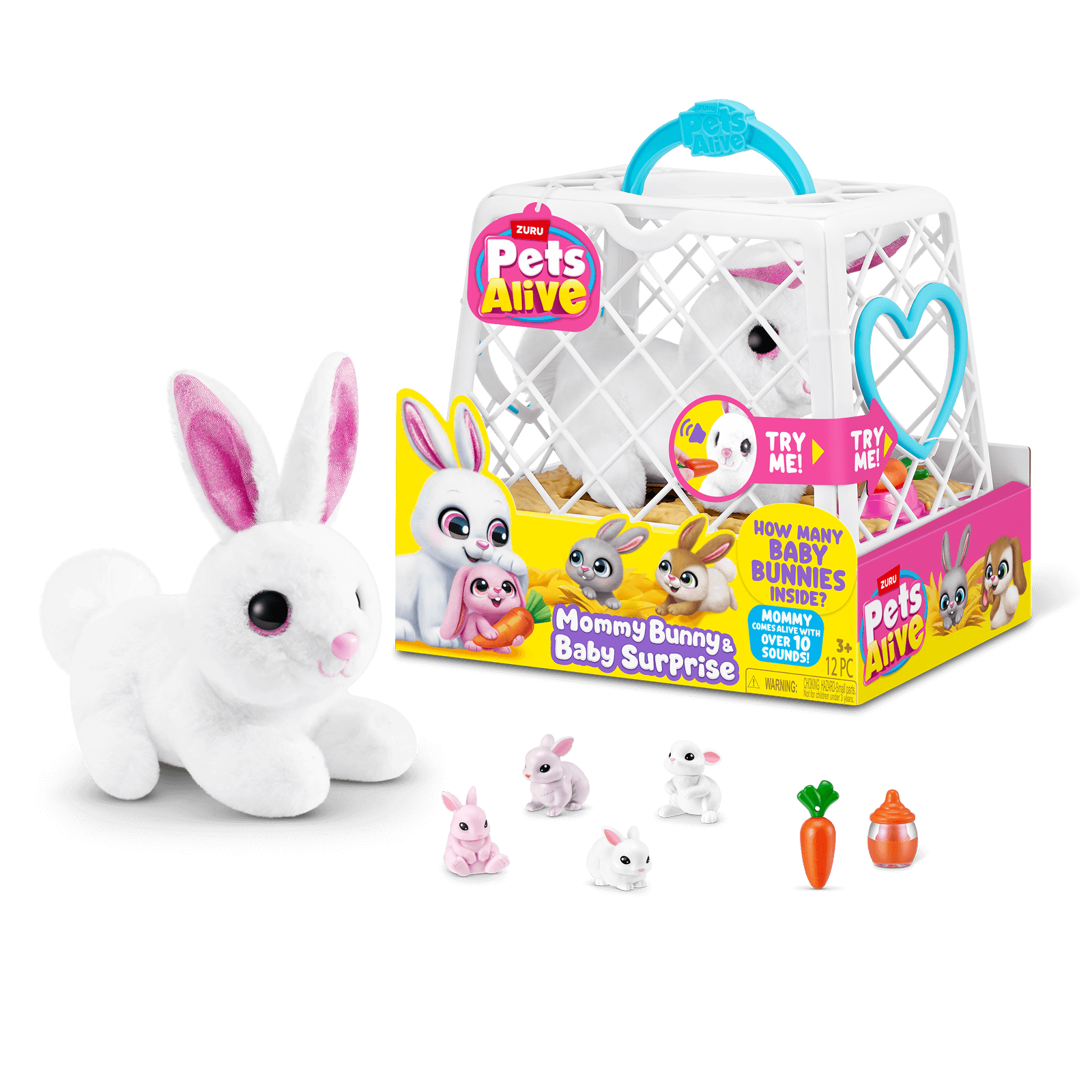 Pets Alive Mama Bunny & Baby Surprise