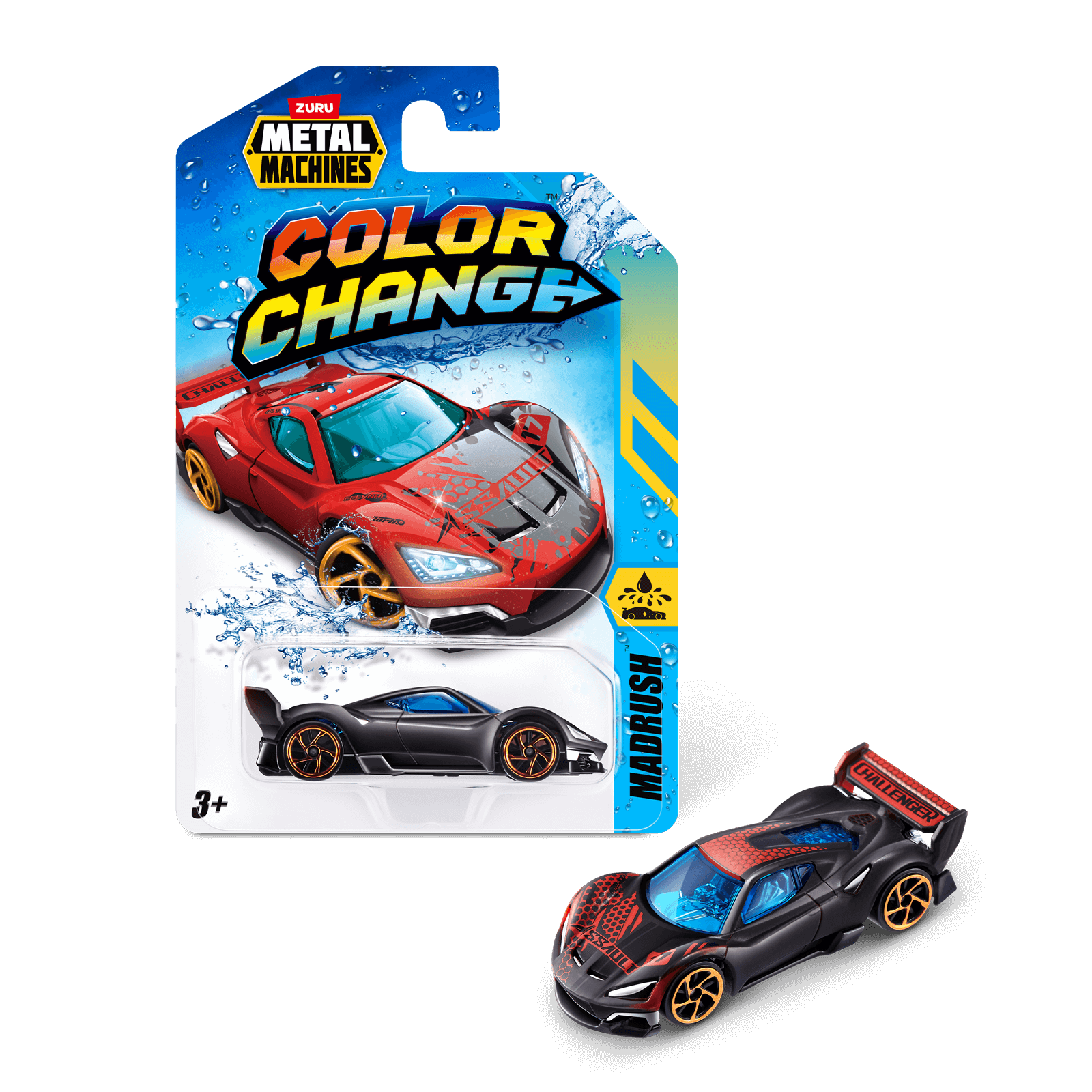 Metal Machines Color Change Mini Die-Cast Car
