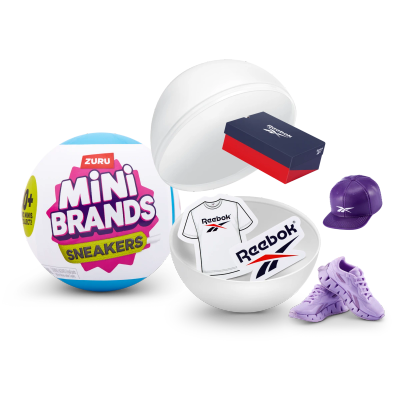 Mini Brands Sneakers - Baskets miniatures Nike, Adidas, Puma