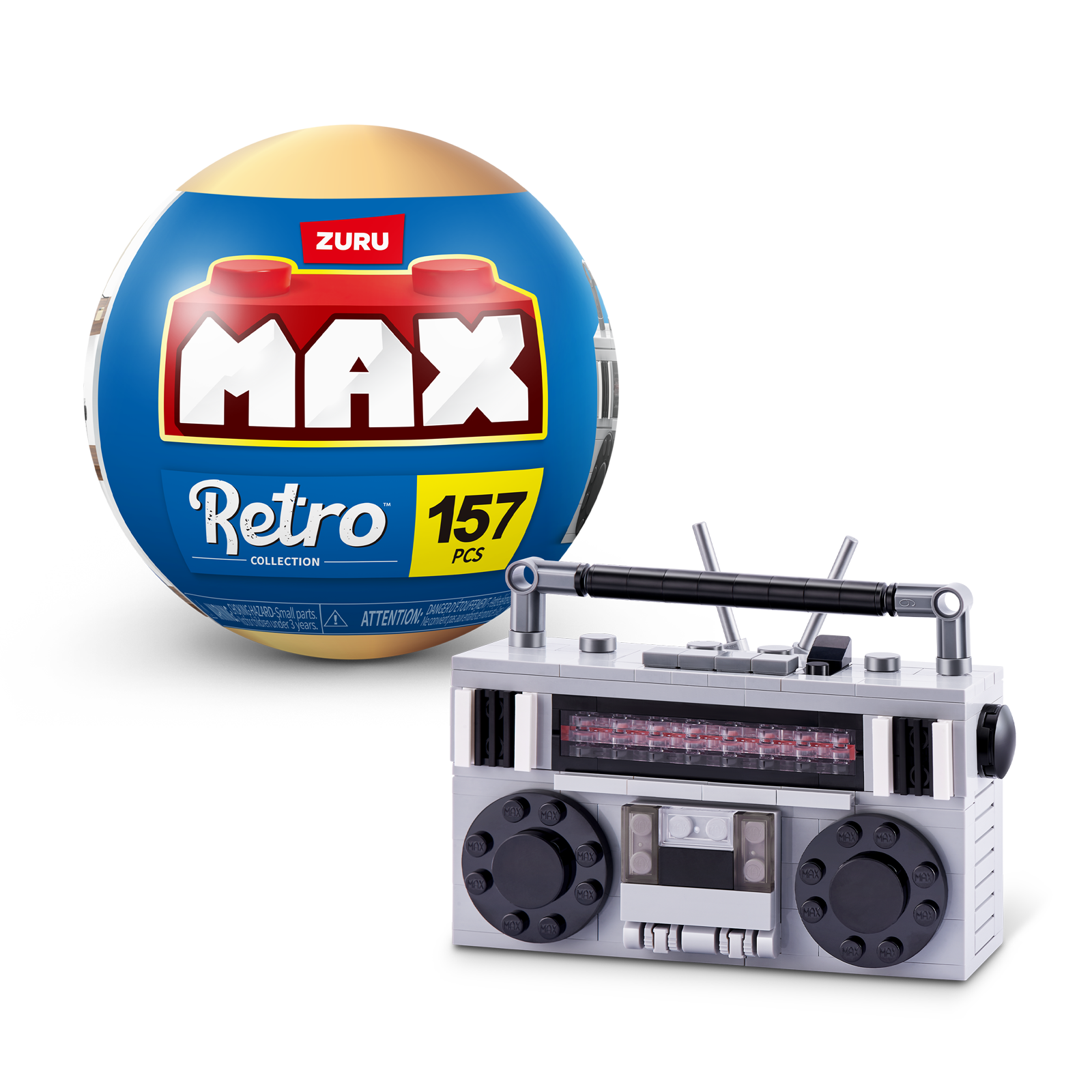 Retro Building Bricks (Cassette Radio)