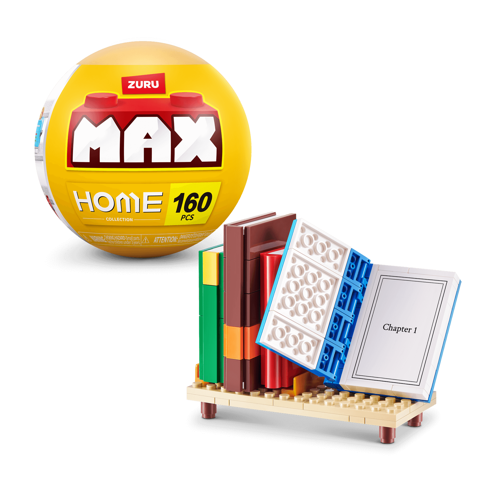 MAX Build More Premium Home Building Bricks Collection (Books)