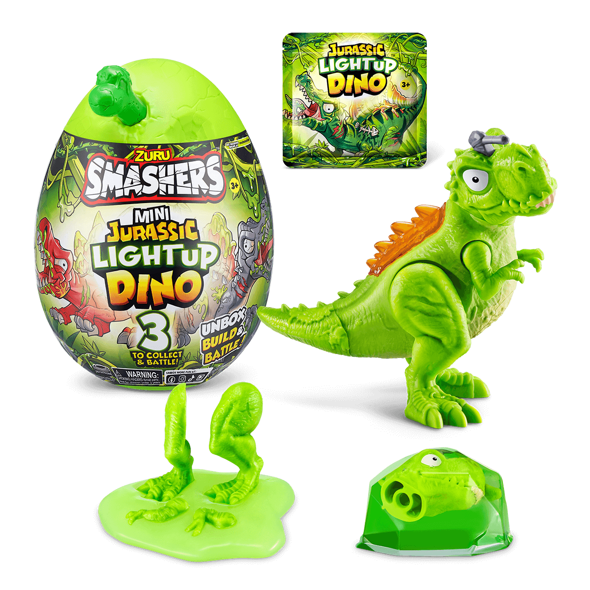 Mini Jurassic Light Up Dino Egg