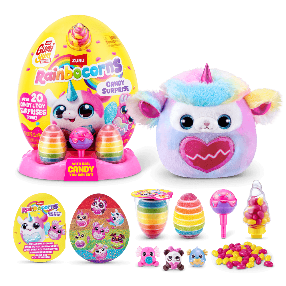 Rainbocorns Axolotlcorn Surprise Tie-dye Pink (CANDY)