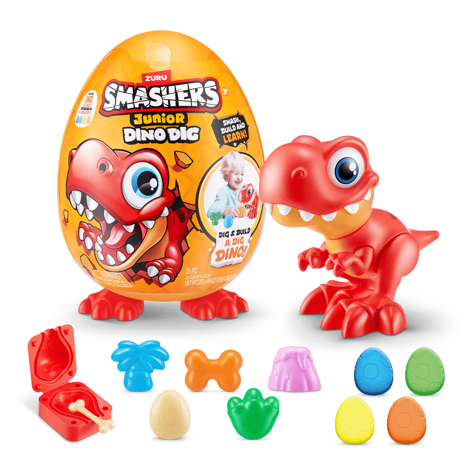 Smashers Junior Dino Dig Large Egg