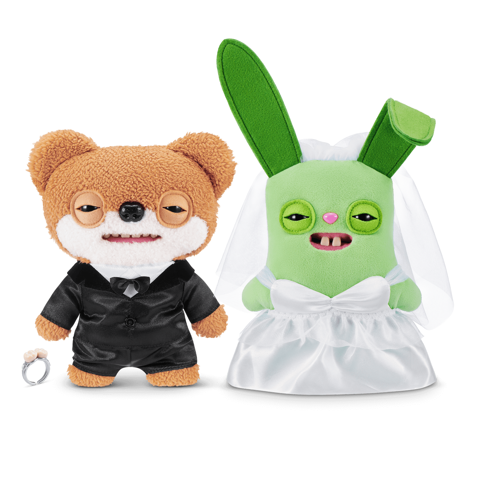 Fuggler Wedding Fuggs 9-inch Plush 2-Pack