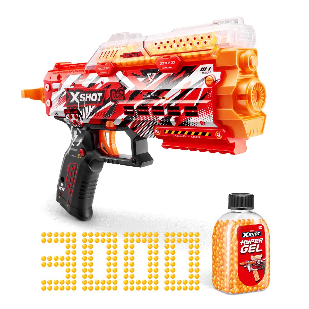 Hyper Gel Stinger Blaster (3,000 Hyper Gel-Kugeln)