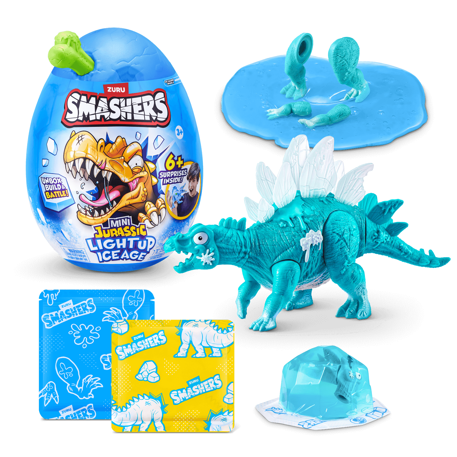 Smashers Mini Jurassic Light Up Ice Age Egg