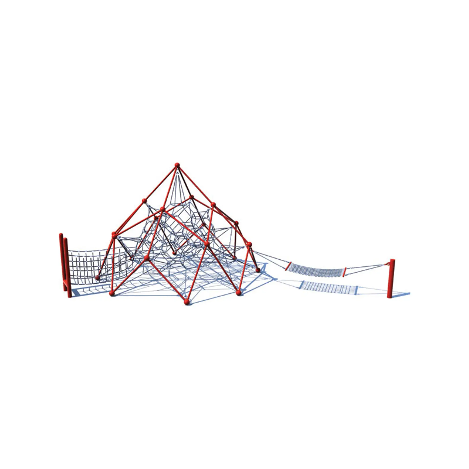 DX-804 with Rope Features - Rope Play Structure