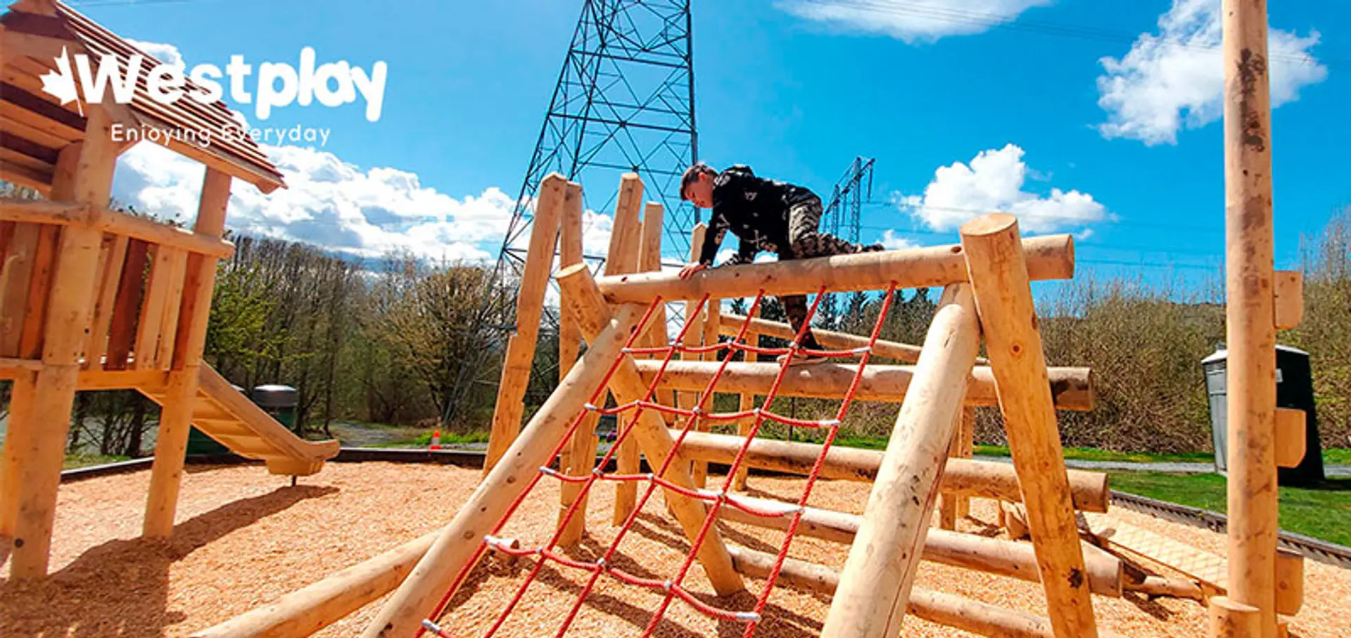 Wooden Playground — Natural Play Elements