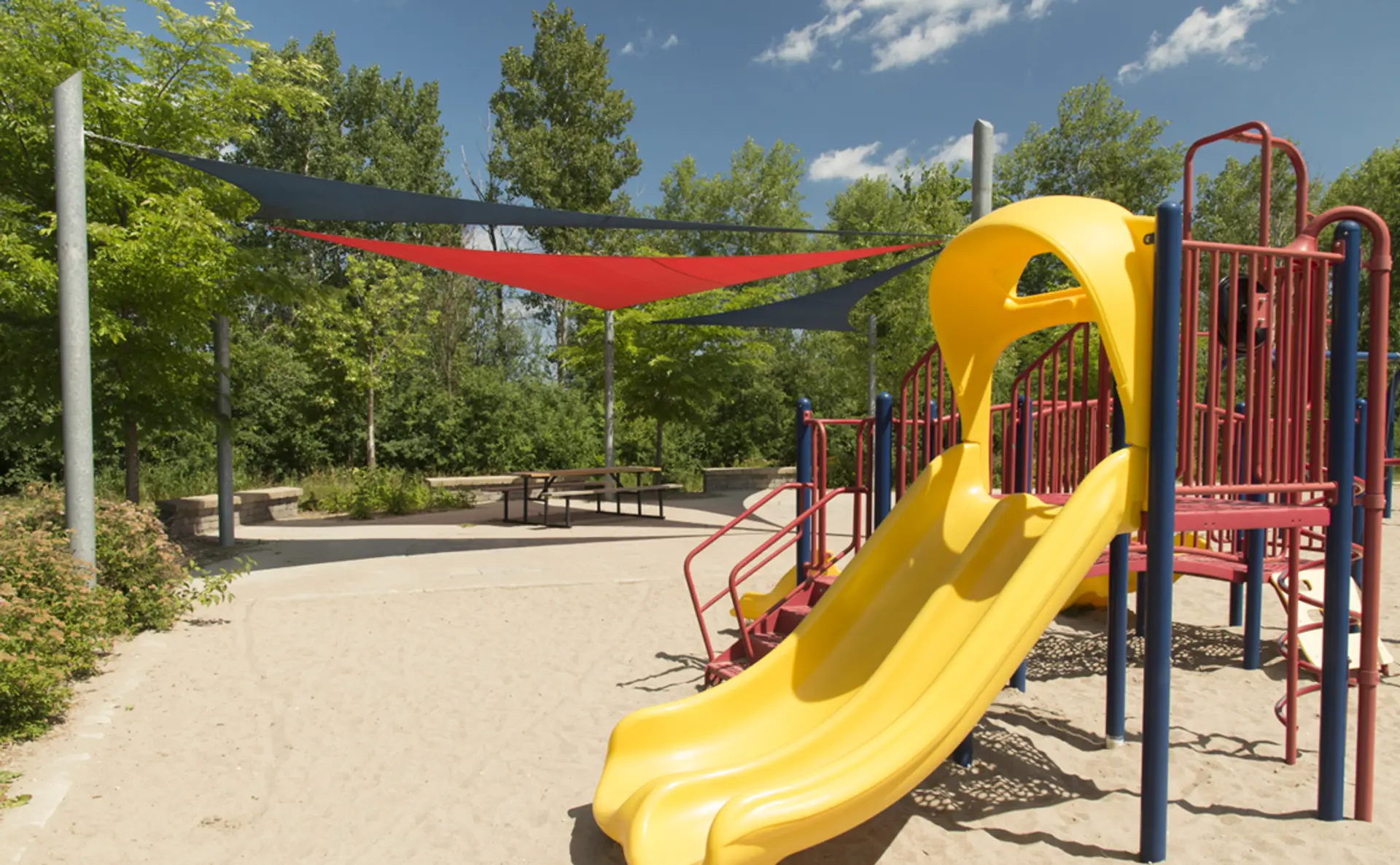 Main Materials and characteristics of Shade Sails for playgrounds