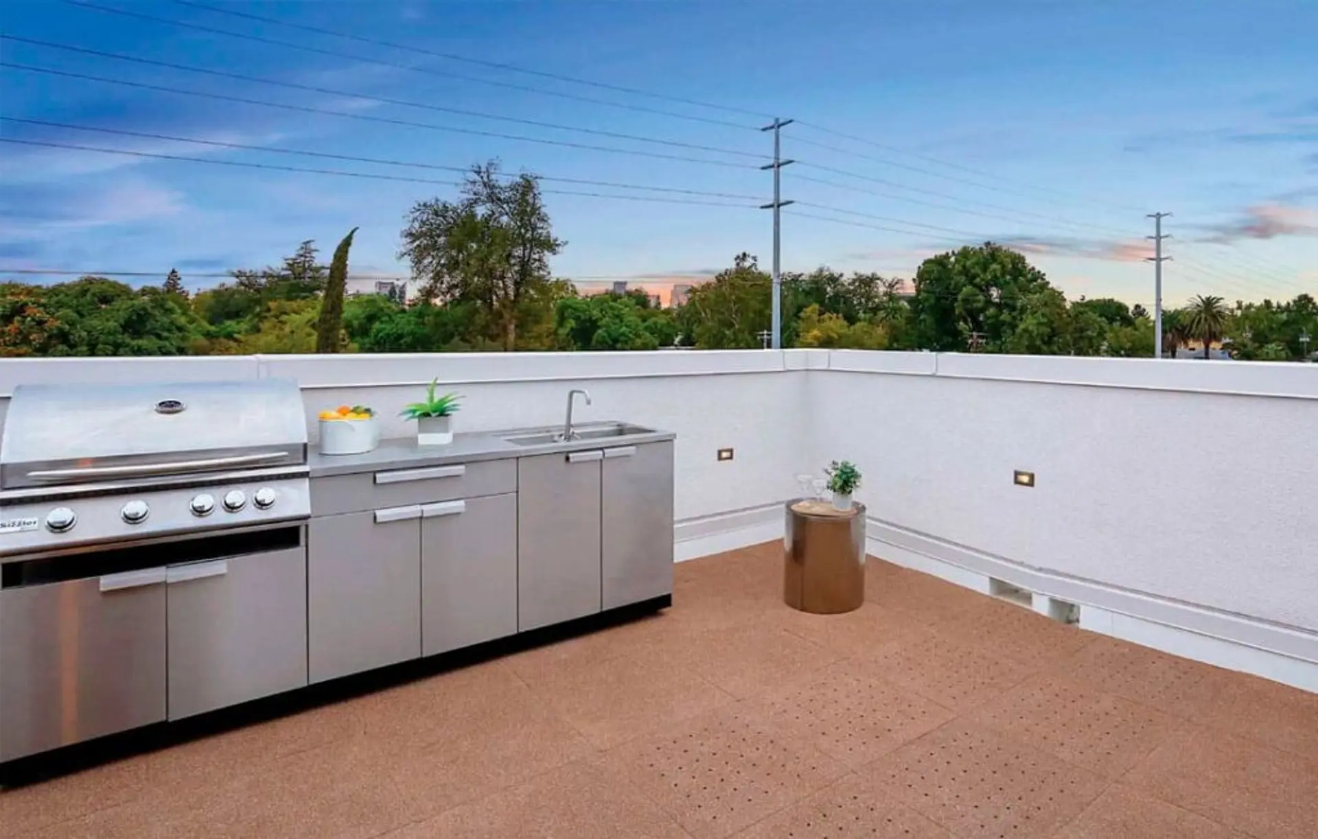 Durastrong Rooftop — Rubber Tiles Surfacing