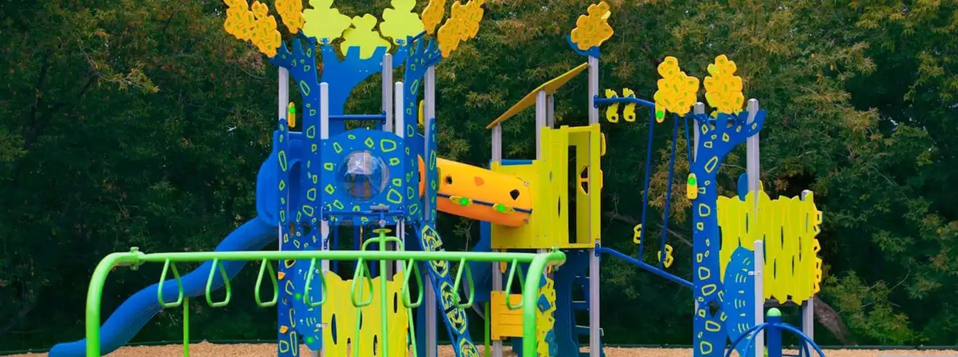 Playground equipment for ages 0–5