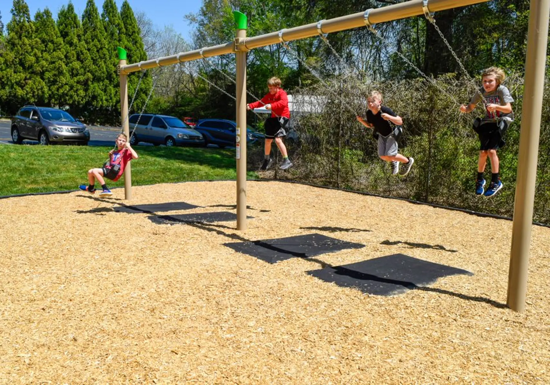 What are under-swing mats?