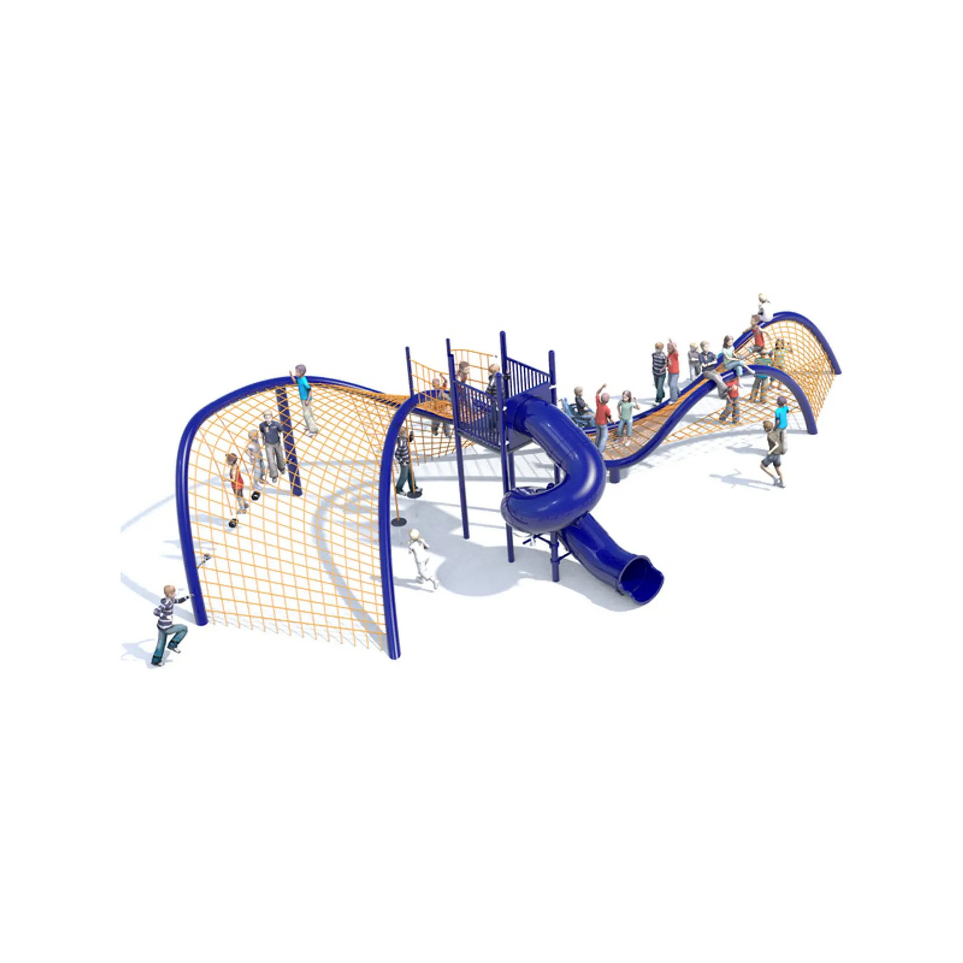 Undulation - Rope Play Structure