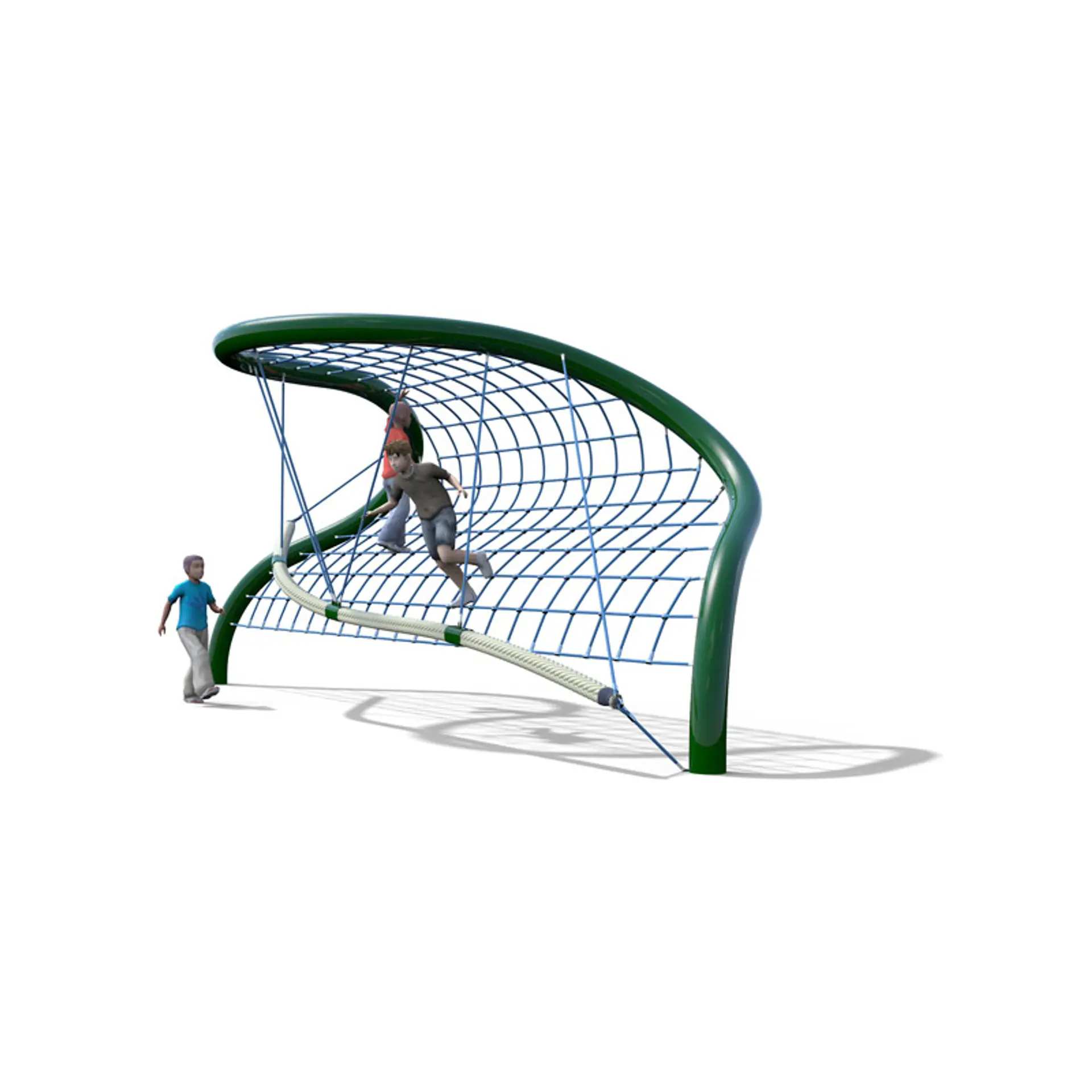Riding the Wave - Rope Play Structure