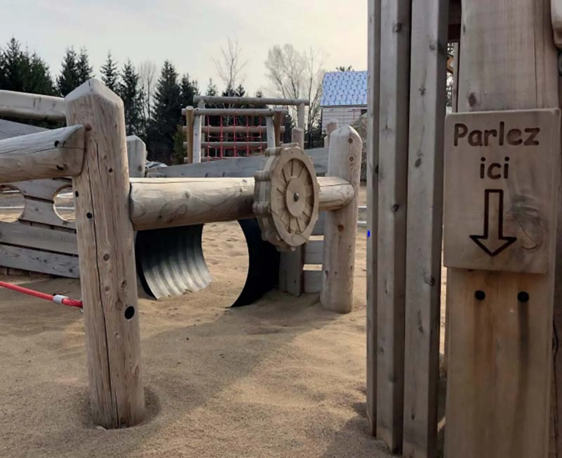 Talk tube - Natural Wood Play Equipment