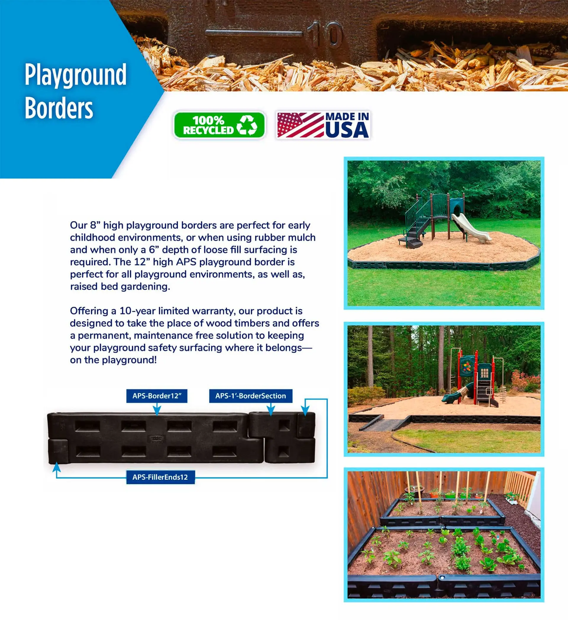 Playgroundborders — Playground Accessories
