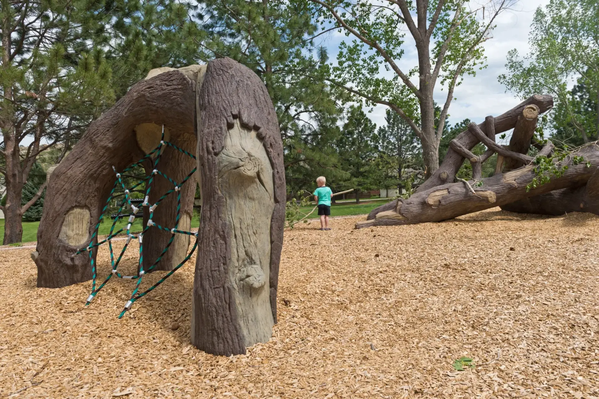 Play boulder climbing rock installed by Westplay