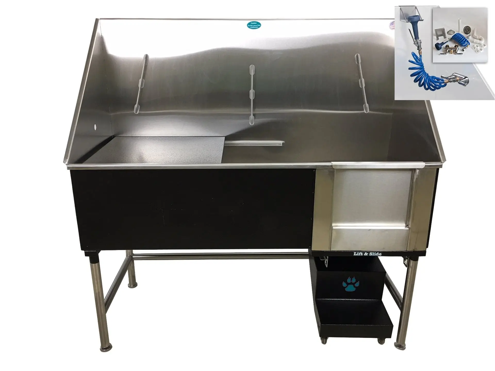 Black With Plumbing Kit — Dog Parks