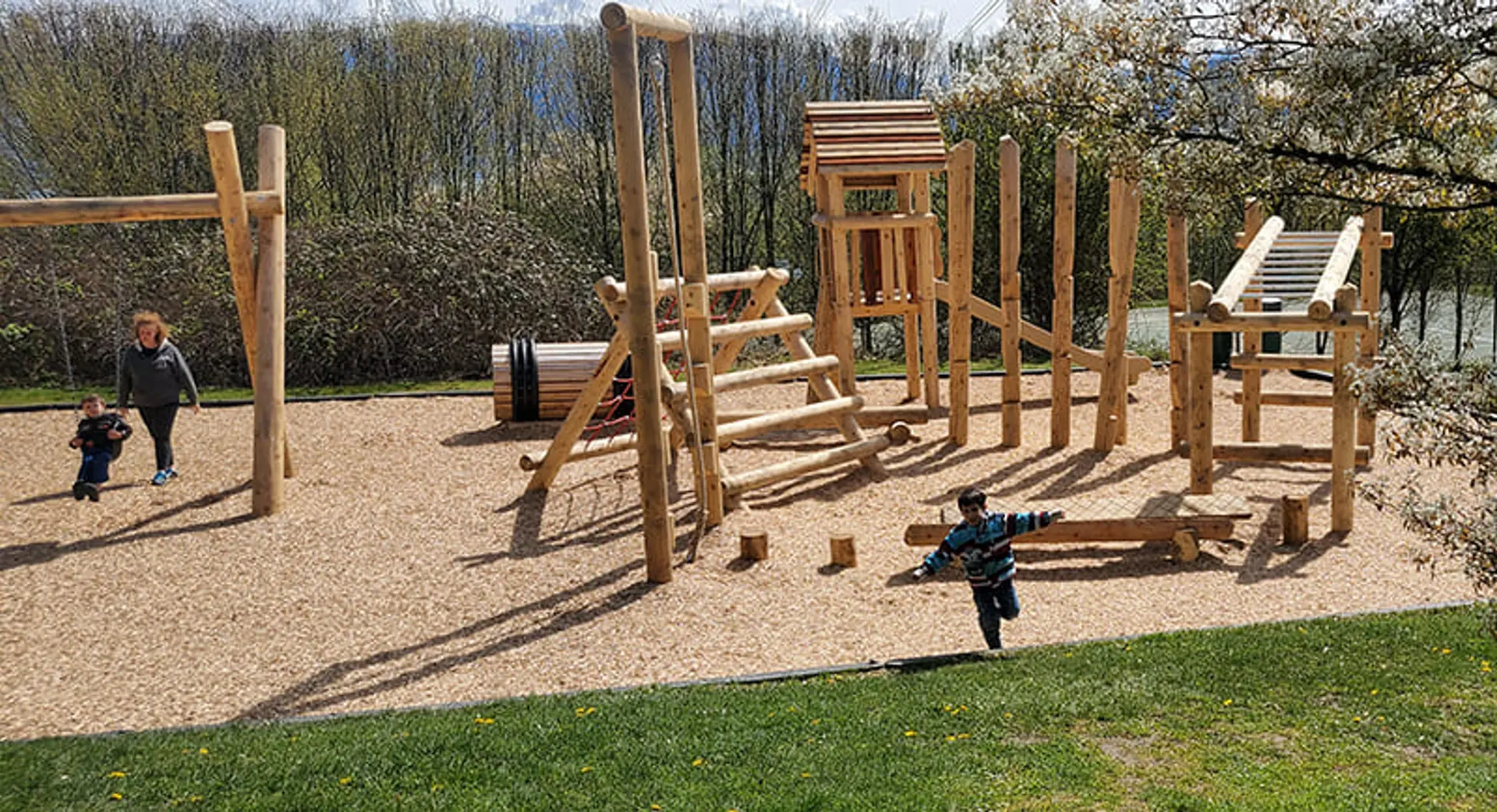 Wooden Playground1 — Natural Play Elements