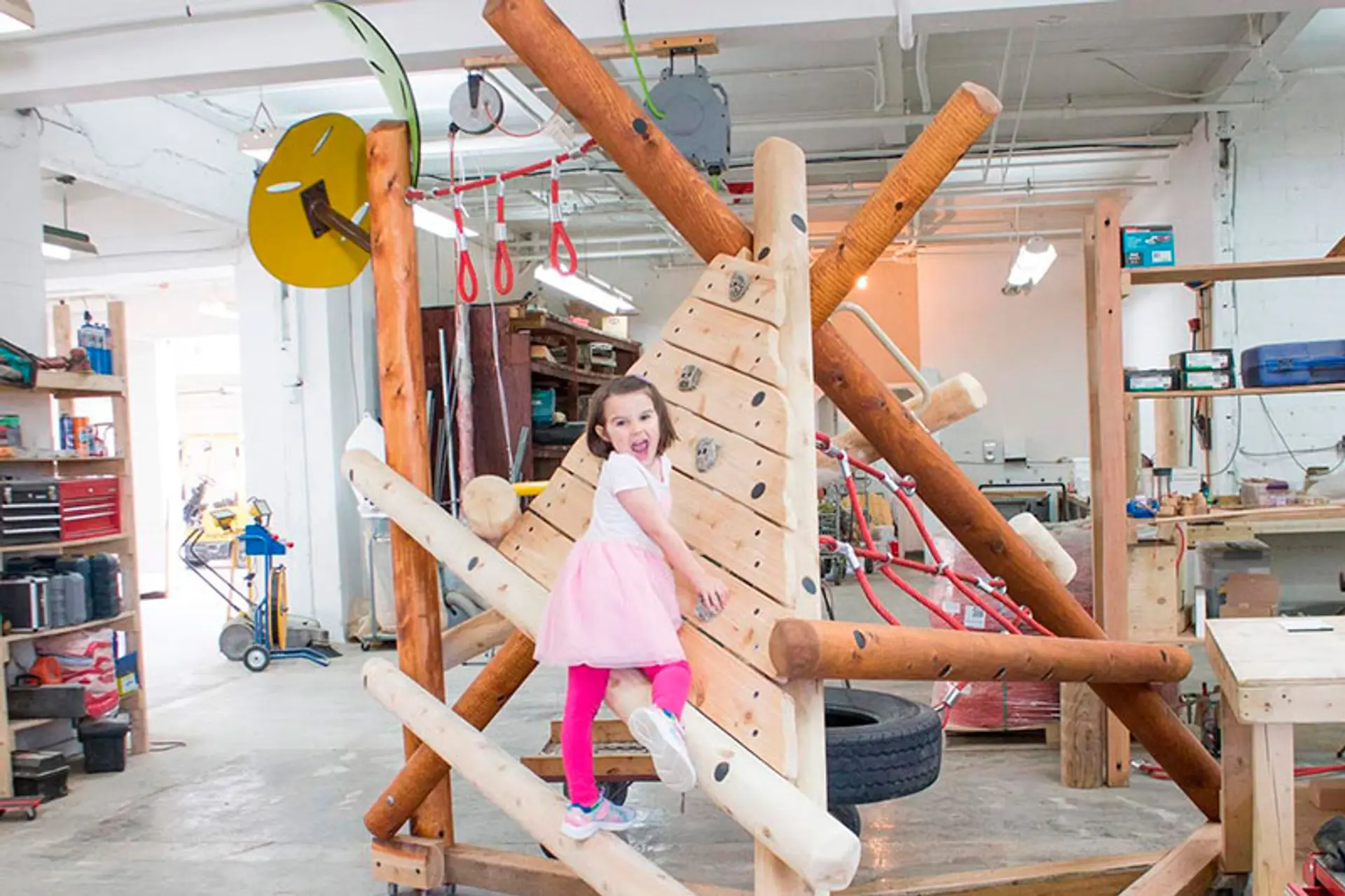 Wooden Playground — Natural Play Elements