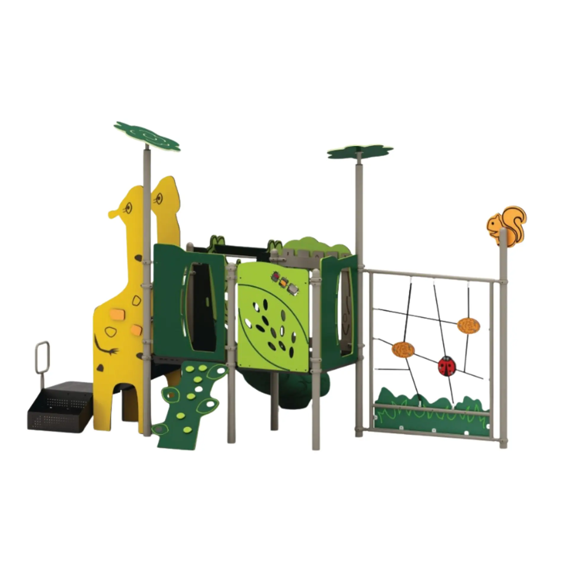 Giraffe ABC playstructure - Themed Play Equipment