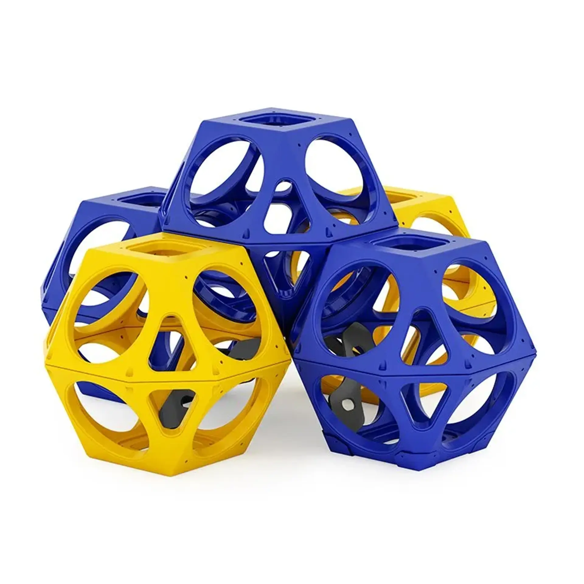 Modular playground structure by Westplay