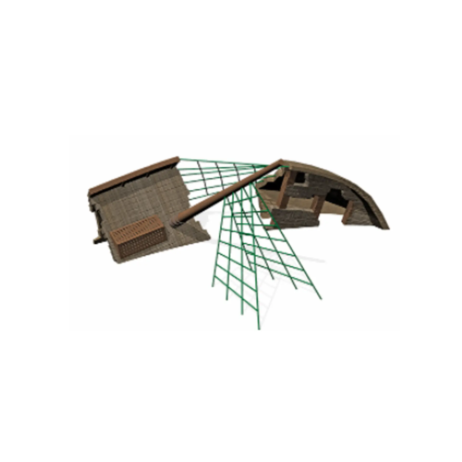 Shipwreck Combo - Playground Climber