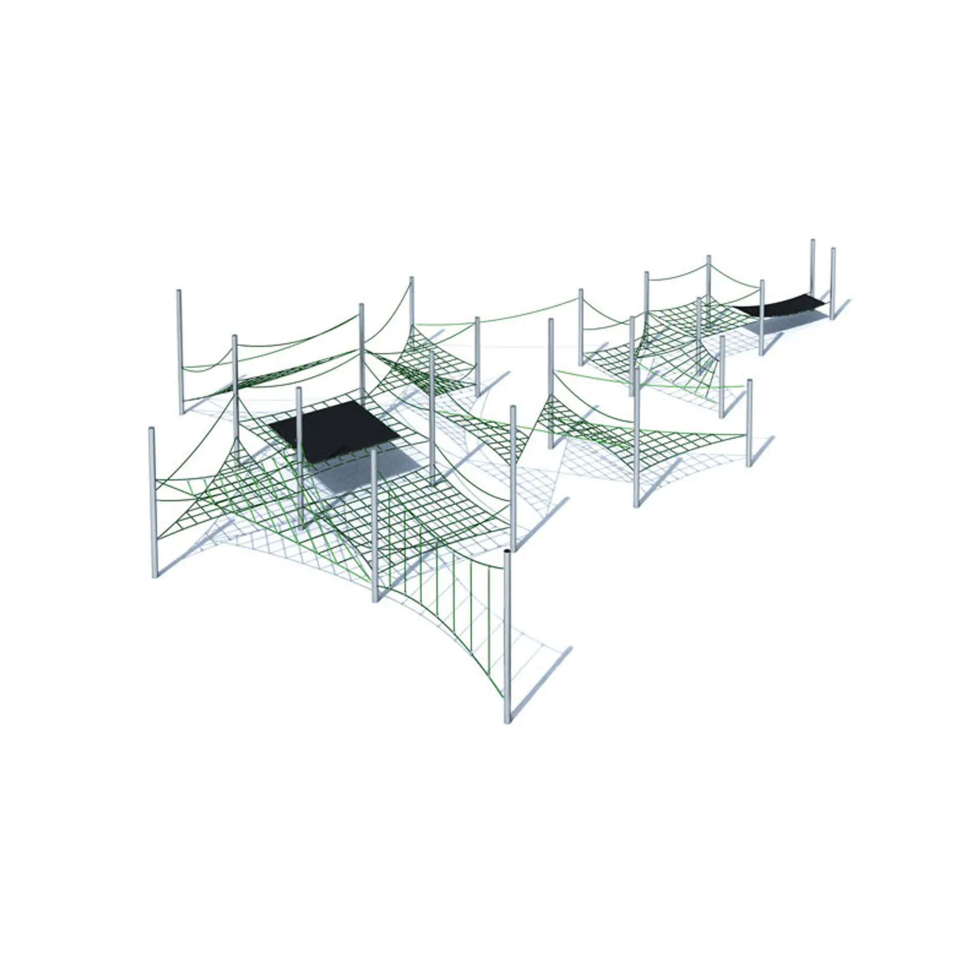 Playland - Rope Play Structure