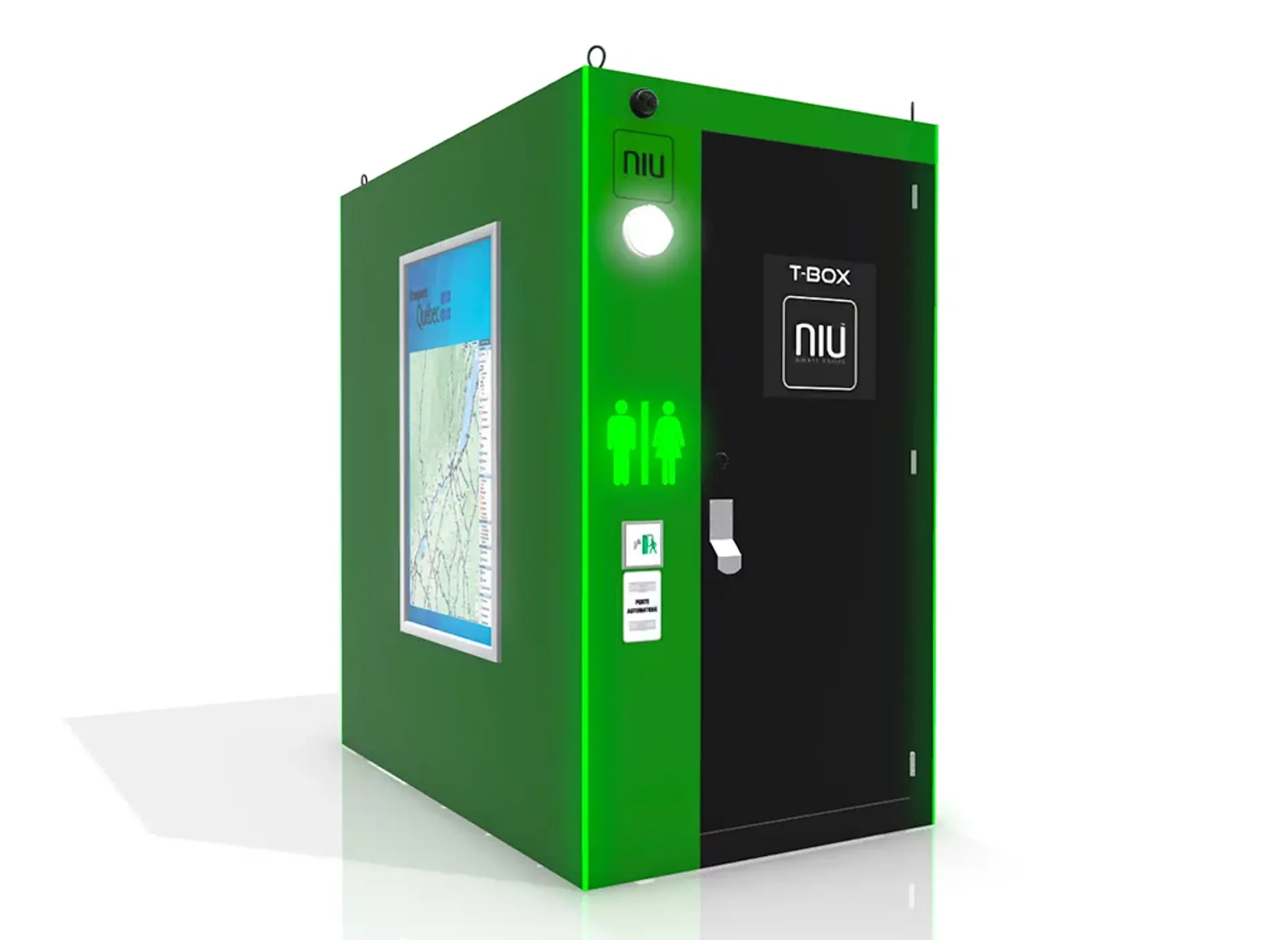 T Box Single Mobile Or Permanent Smart Toilet — Smart Washrooms