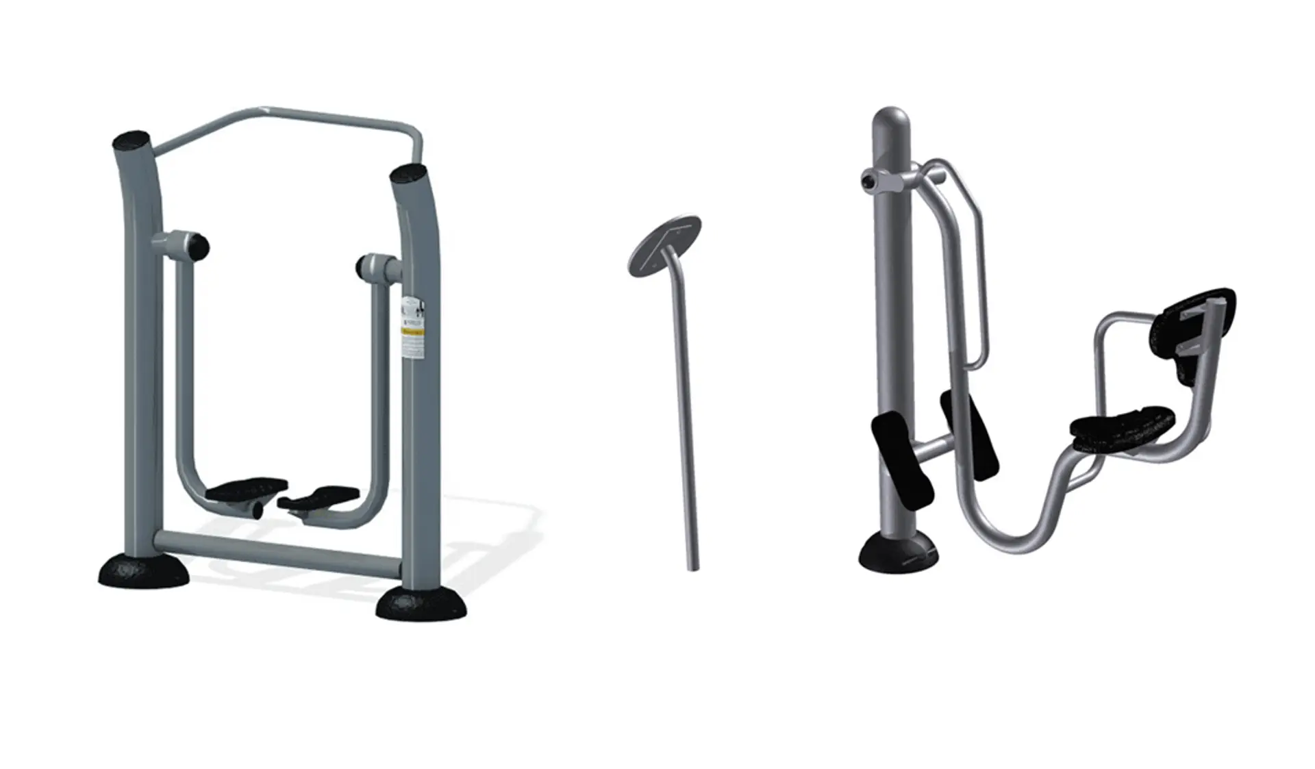 Outdoor fitness for parks: Main equipment and accessories