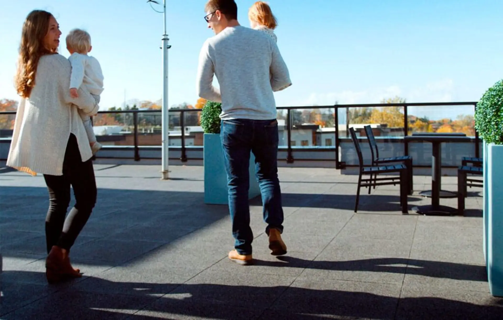 Durastrong Rooftop — Rubber Tiles Surfacing