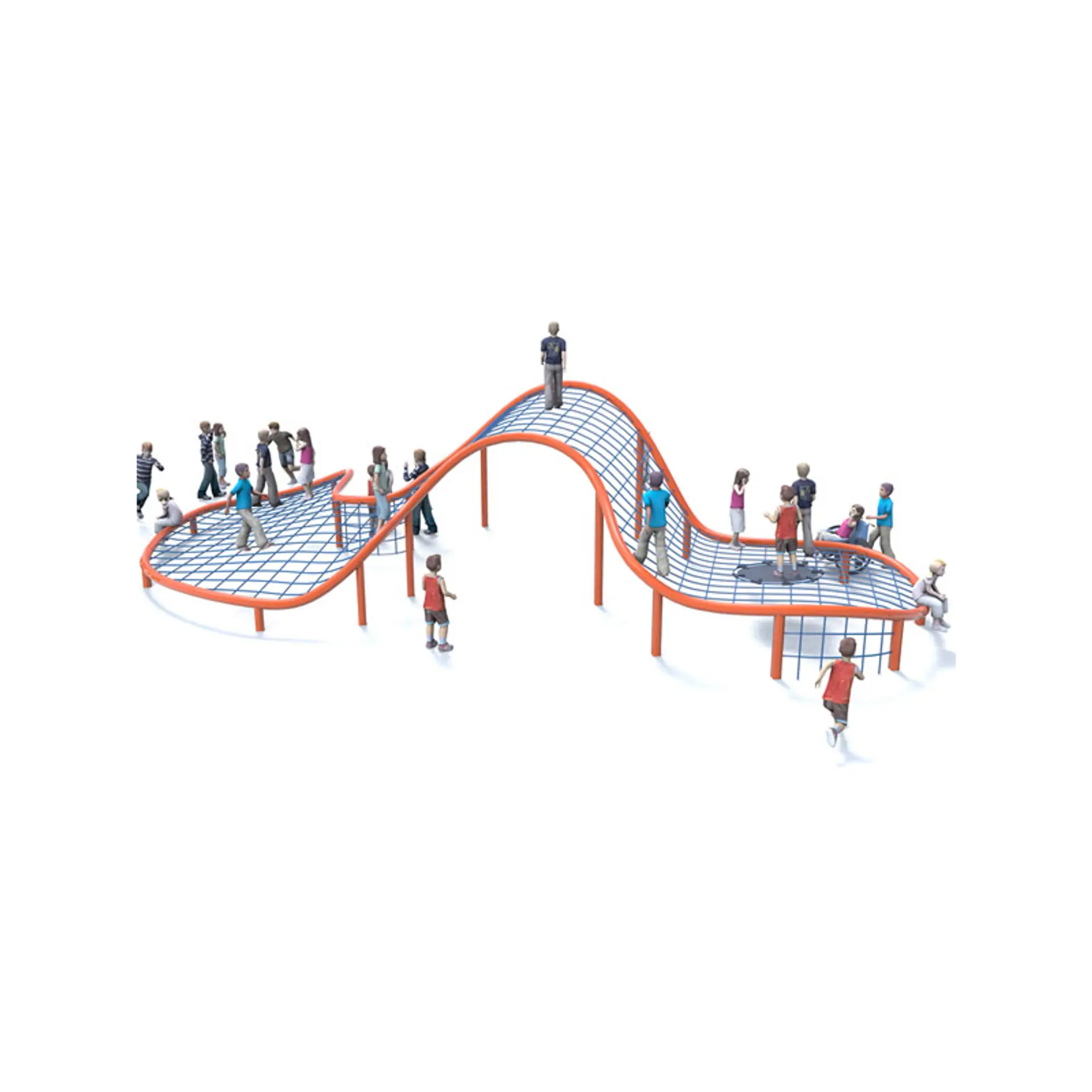 Compact - Rope Play Structure