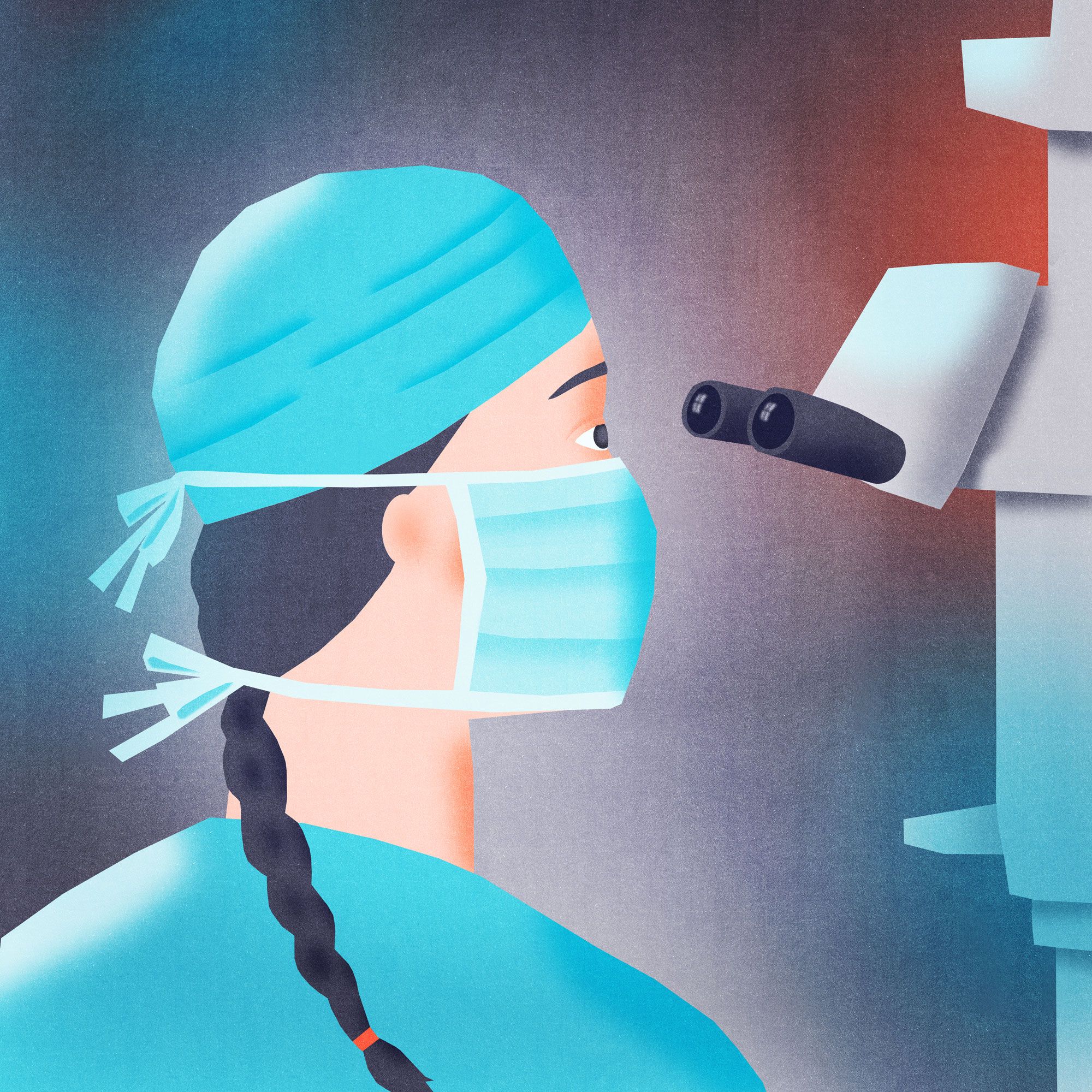 Symbolbild Netzhautoperation