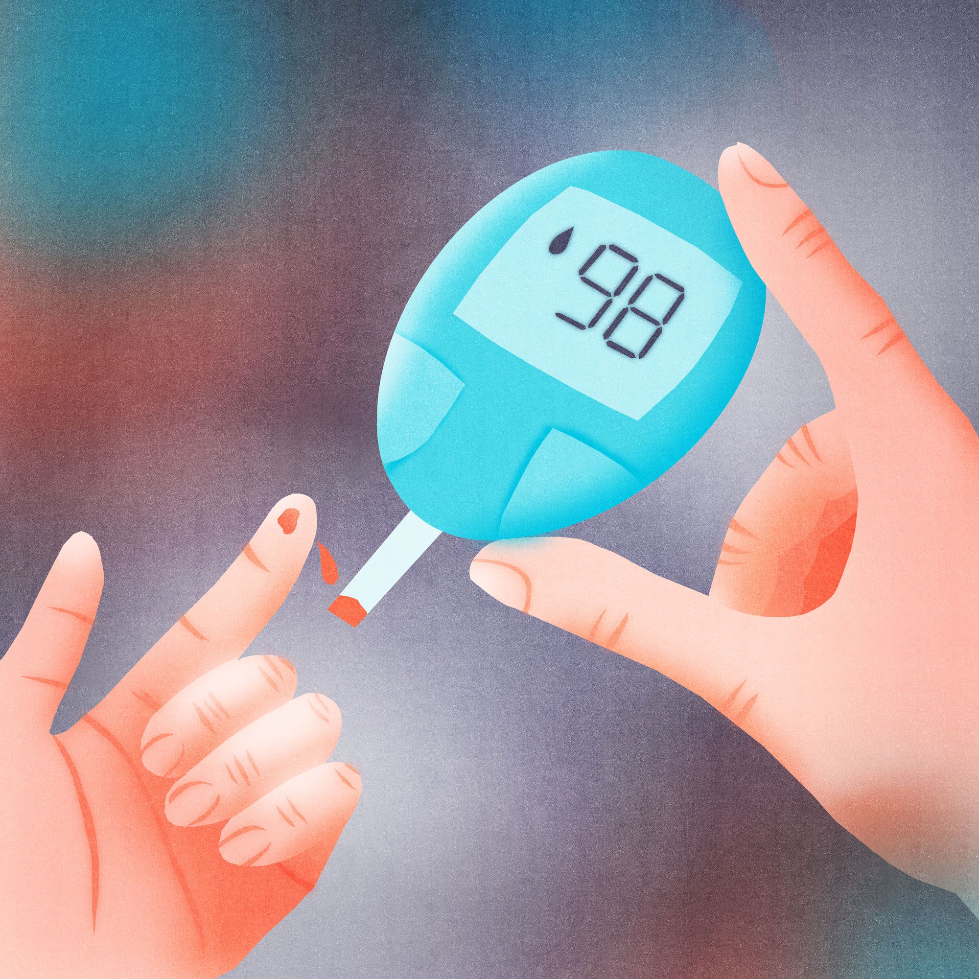 Symbolbild Diabeteskontrolle
