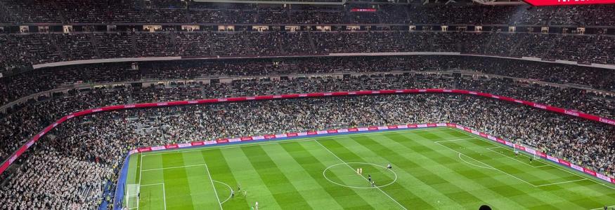 Real Madrid match seen from the stands
